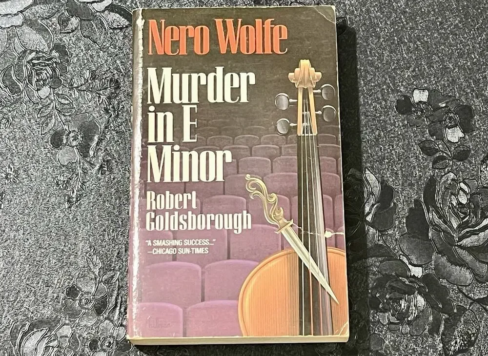 Murder in E Minor by Robert Goldsborough (1987, Mass Market)